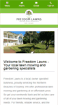 Mobile Screenshot of freedomlawns.com.au